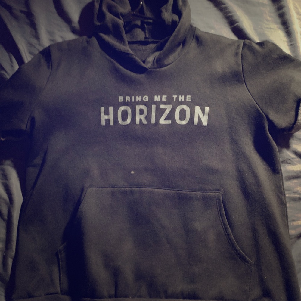 Bring me the horizon half sleeve hoodie
